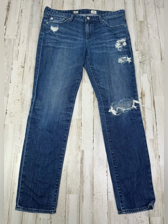Ag Adriano Goldschmied Denim - AG Adriano Goldschmied Jeans Womens 30R Blue Stilt Cigarette Leg Fit
